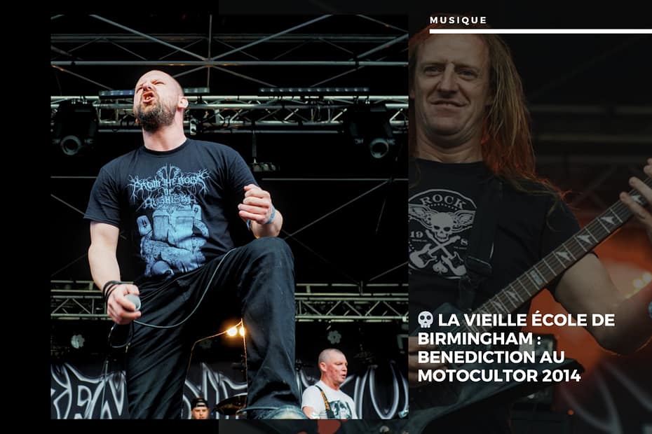 💀 La Vieille École de Birmingham : Benediction au Motocultor 2014