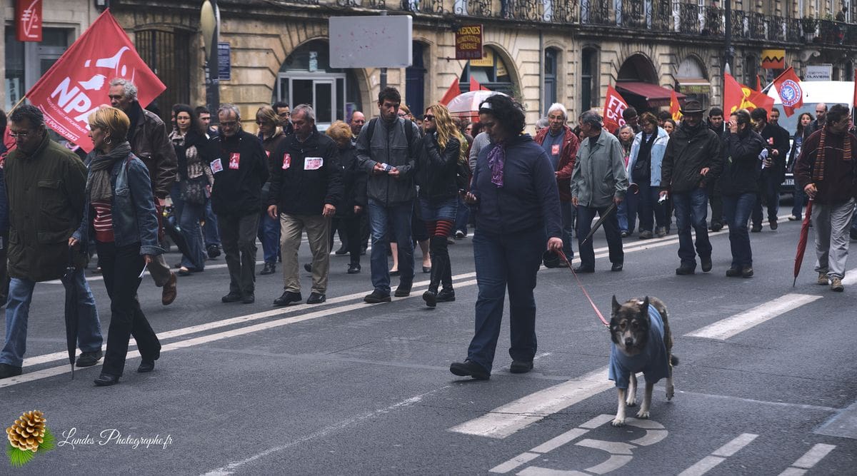 📰 Reportage pour Corbis-Images : Couverture de la Manifestation du 1er Mai 2013 à Bordeaux Manifestation du 1er Mai 2013 à Bordeaux