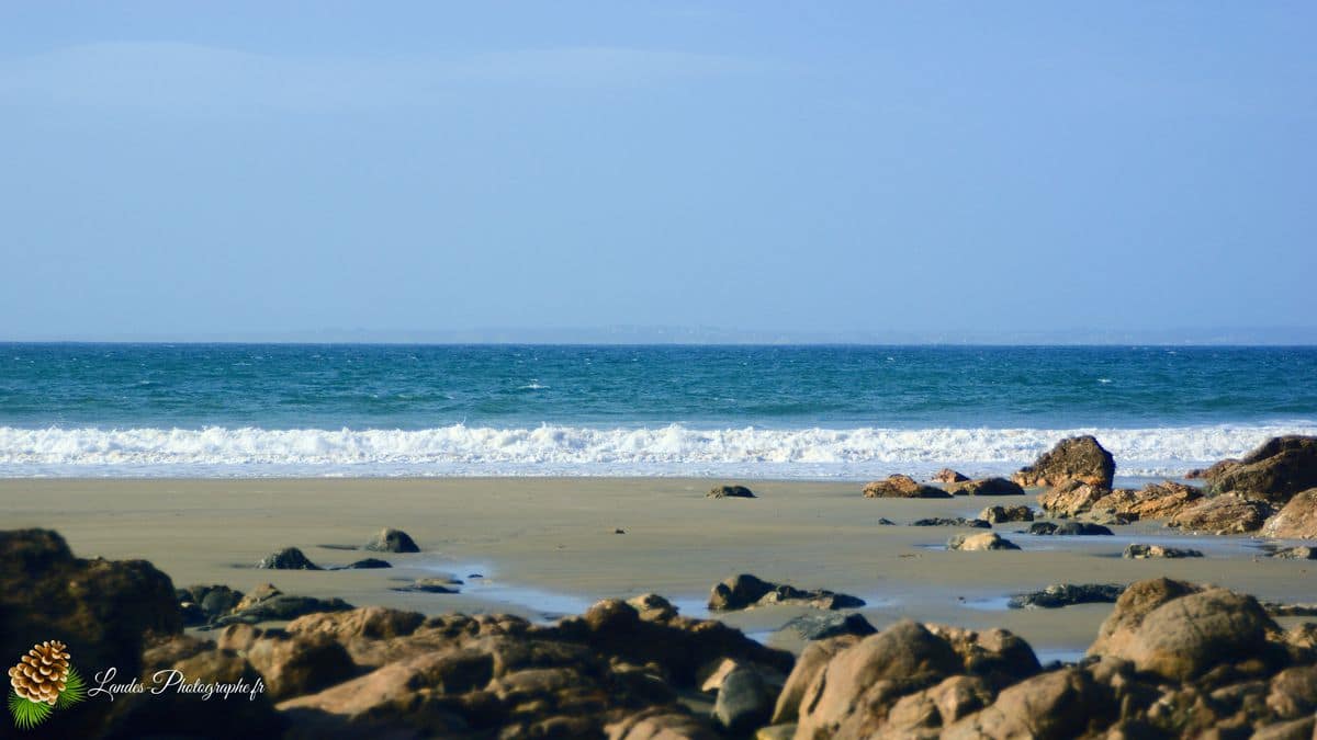 🌪️ Plage de Trez Rouz après la Tempête Claudio Plage de Trez Rouz après le passage de la tempête Claudio