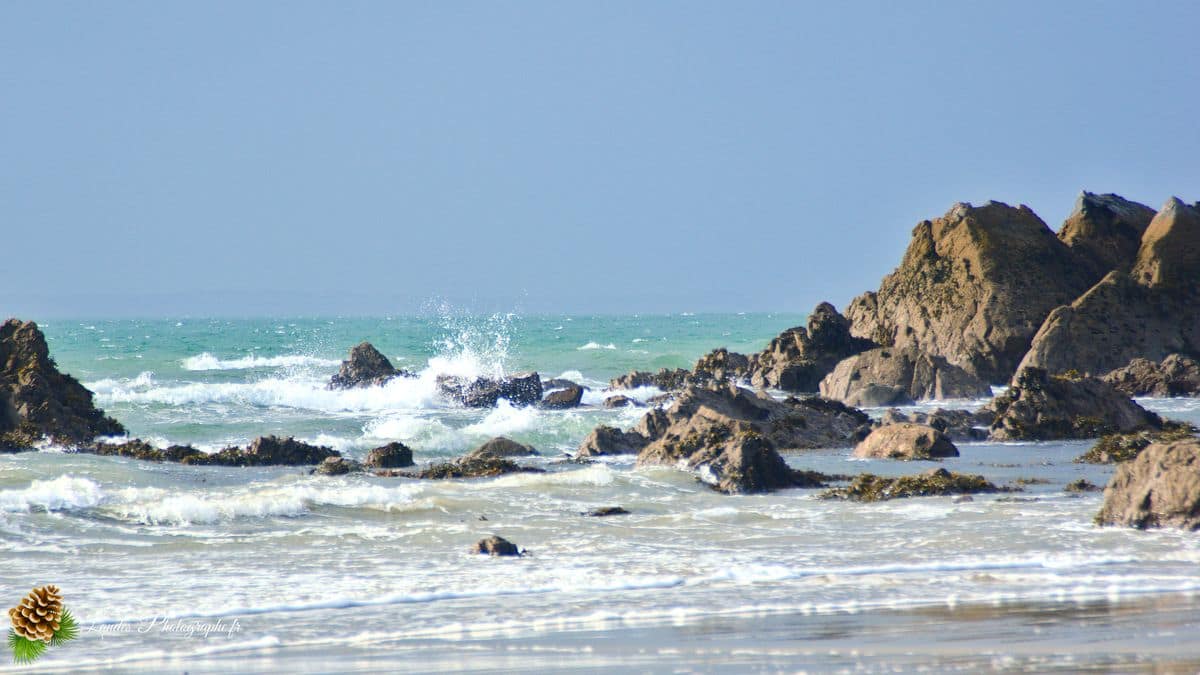 🌪️ Plage de Trez Rouz après la Tempête Claudio Plage de Trez Rouz après le passage de la tempête Claudio