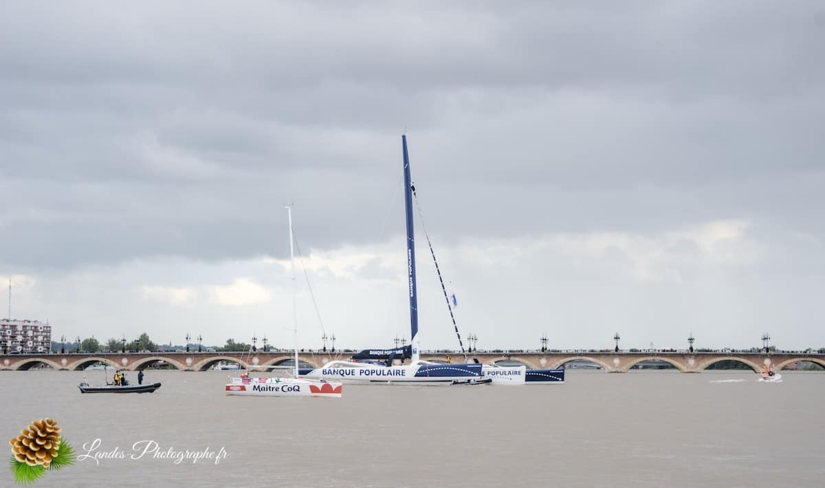 ⛵ Solitaire du Figaro - Eric Bompard : L'Arrivée Épique à Bordeaux Solitaire du Figaro