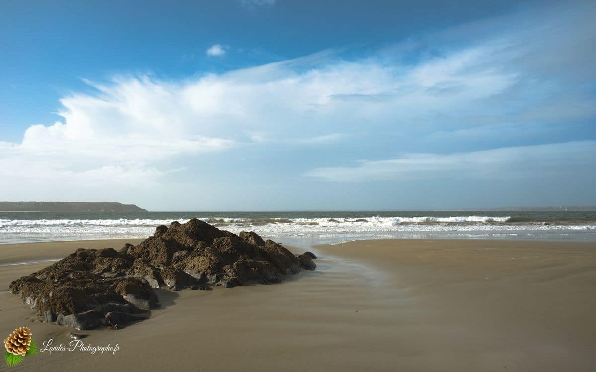🌪️ Plage de Trez Rouz après la Tempête Claudio Plage de Trez Rouz après le passage de la tempête Claudio