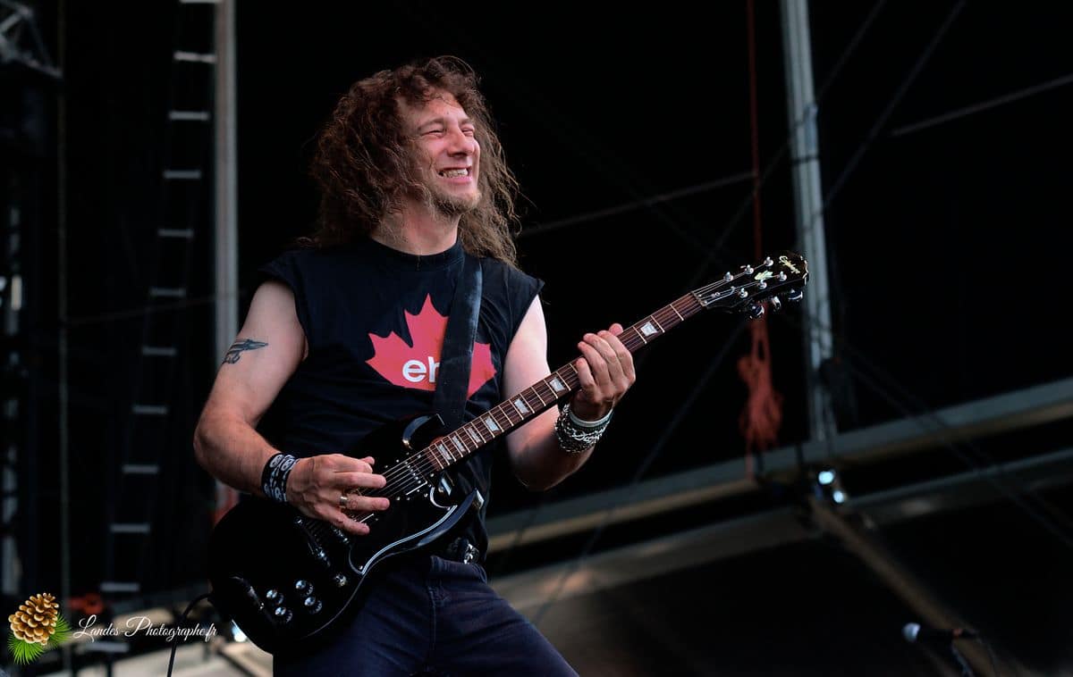 đ€ Anvil : L'Ănergie Pure du MĂ©tal au Hellfest Open Air Festival 2010 Anvil en concert au Hellfest 2010