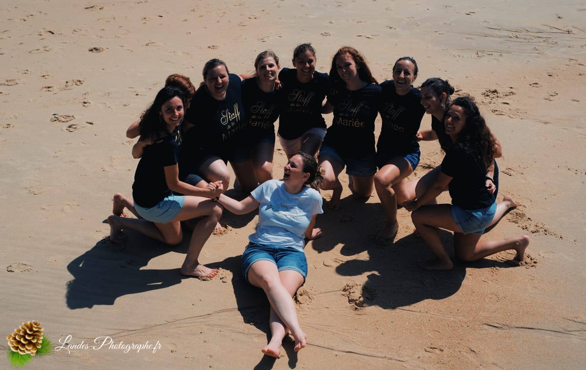 🎉 EVJF de Charlotte : L'été, le Sable et les Amies à Capbreton EVJF de Charlotte
