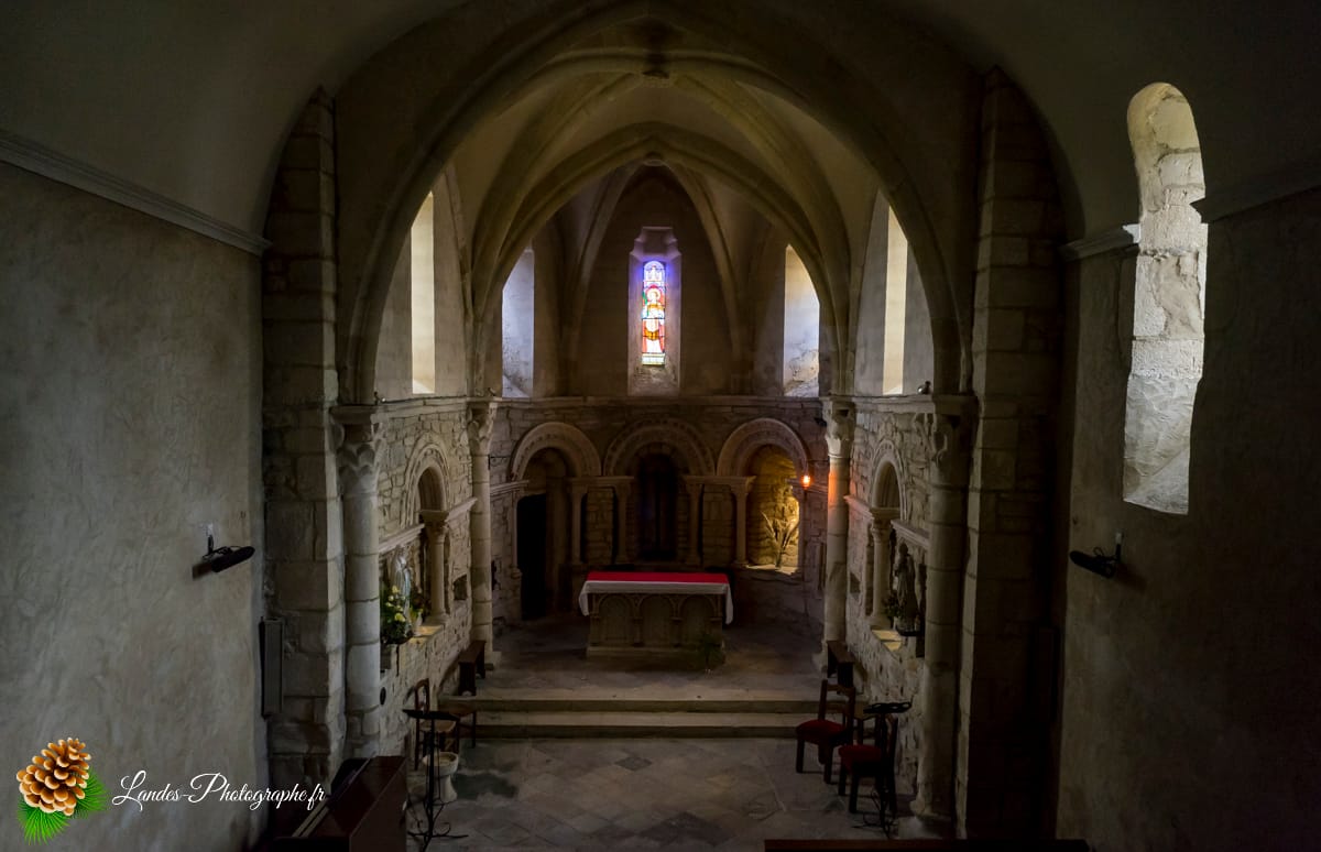 ✨ L'Église Saint-Étienne de Biarrotte : Harmonie entre Roman et Gothique Eglise Saint-Etienne à Biarrotte