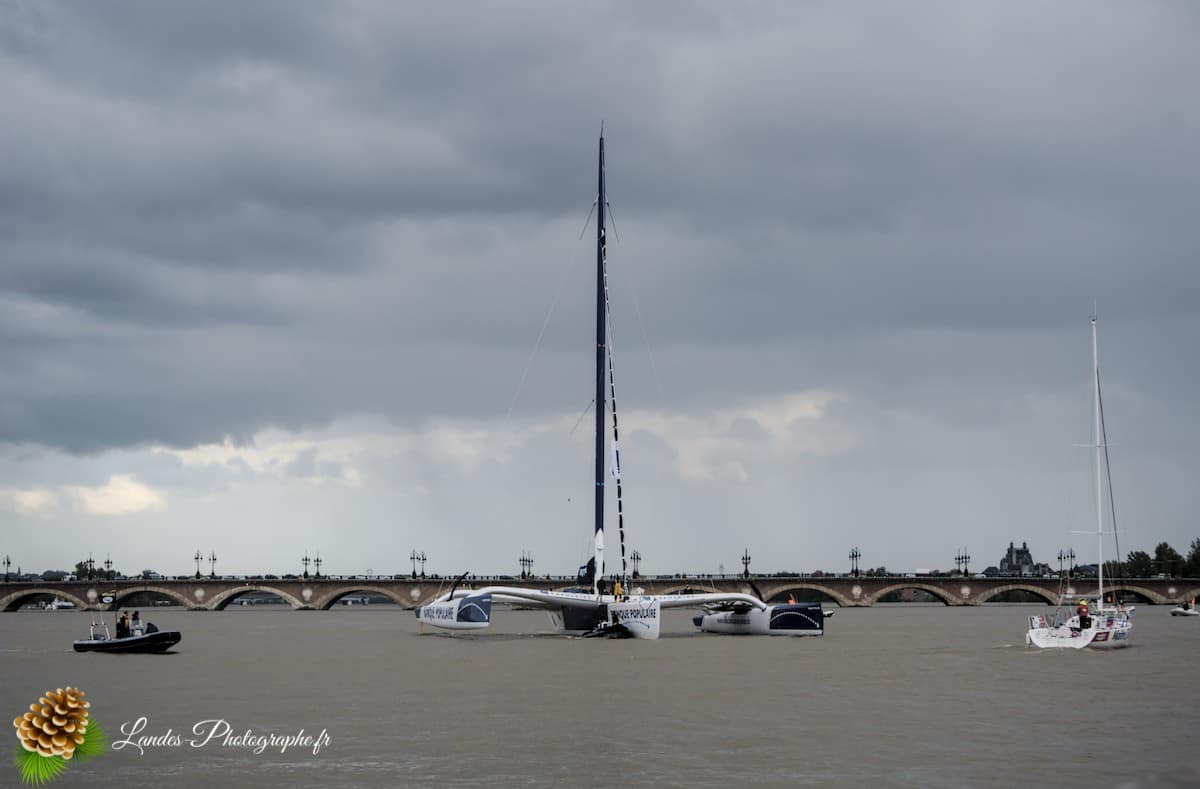 ⛵ Solitaire du Figaro - Eric Bompard : L'Arrivée Épique à Bordeaux Solitaire du Figaro
