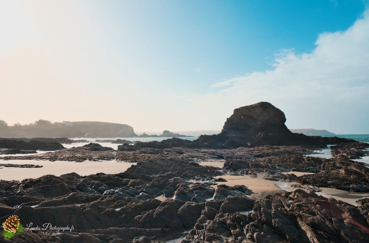 🌪️ Plage de Trez Rouz après la Tempête Claudio Plage de Trez Rouz après le passage de la tempête Claudio