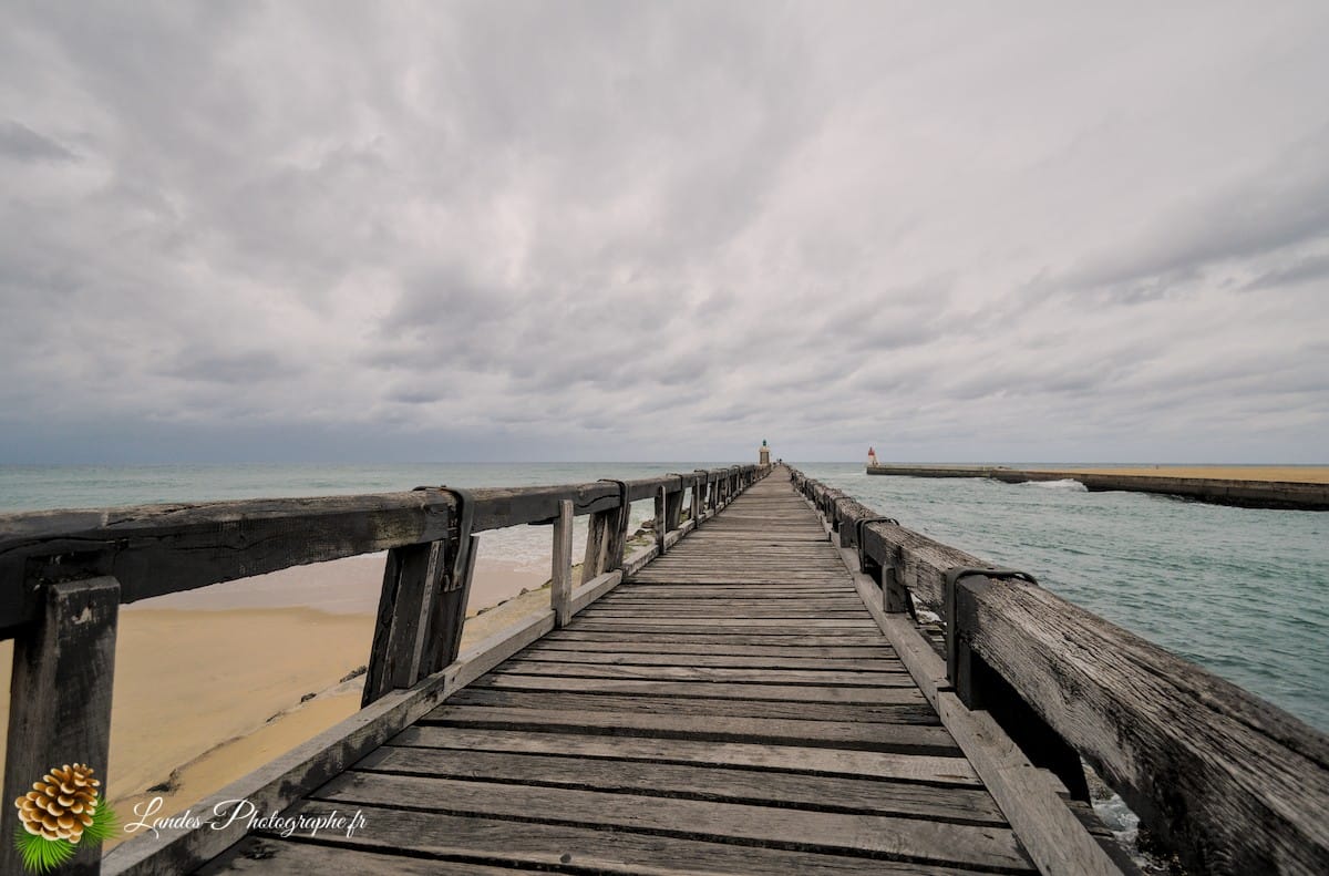 🌅 L'Estacade de Capbreton : Icône Historique et Photographique des Landes Estacade de Capbreton