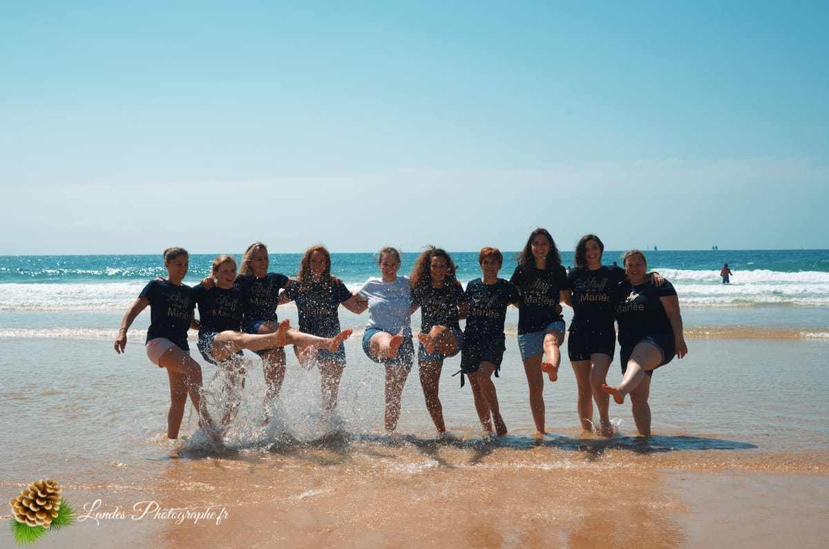 🎉 EVJF de Charlotte : L'été, le Sable et les Amies à Capbreton EVJF de Charlotte