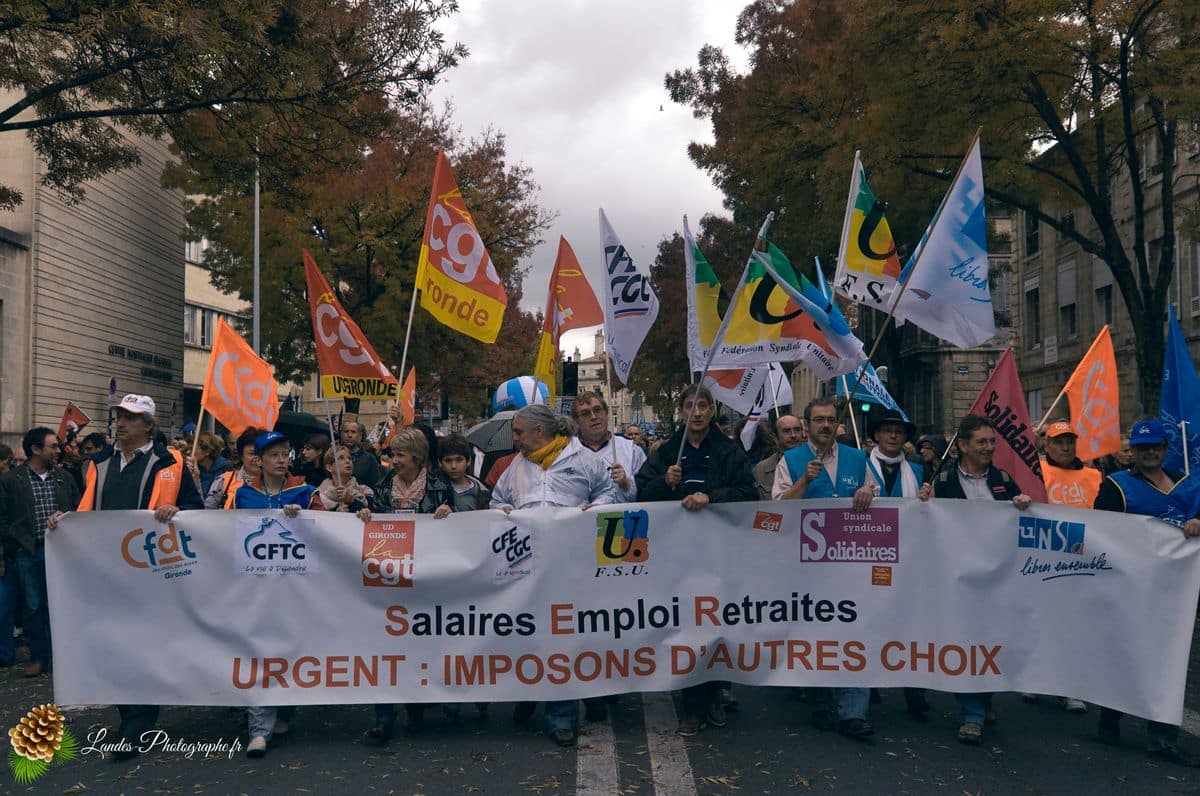 ✊ Manifestation contre la Réforme des Retraites à Bordeaux Manifestation contre la réforme des retraites
