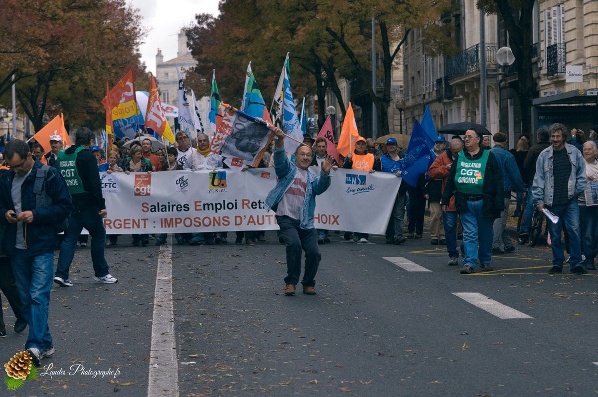 ✊ Manifestation contre la Réforme des Retraites à Bordeaux Manifestation contre la réforme des retraites