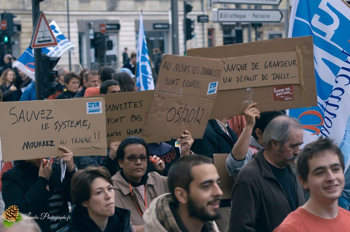 ✊ Manifestation contre la Réforme des Retraites à Bordeaux Manifestation contre la réforme des retraites