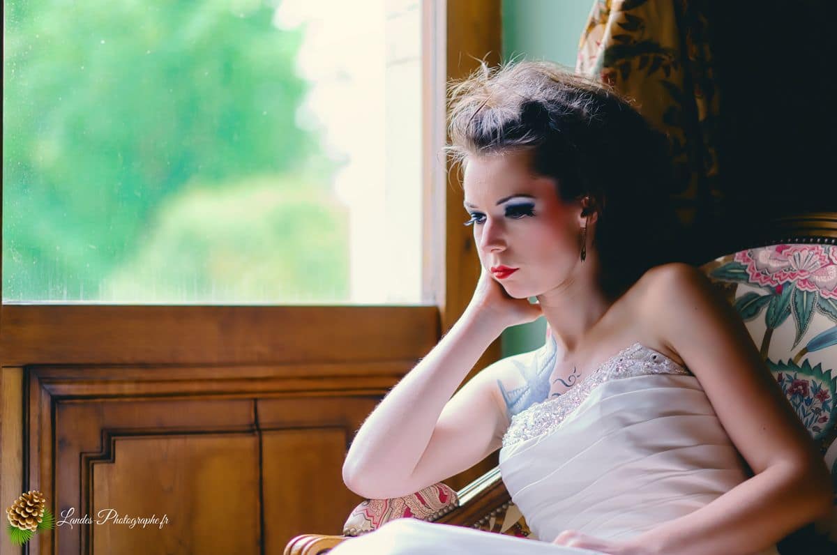 ✨ L'Élégance Intime : Séance Créateur de Robe de Mariée au Château de Mirambeau Agnès au Chateau de Mirambeau