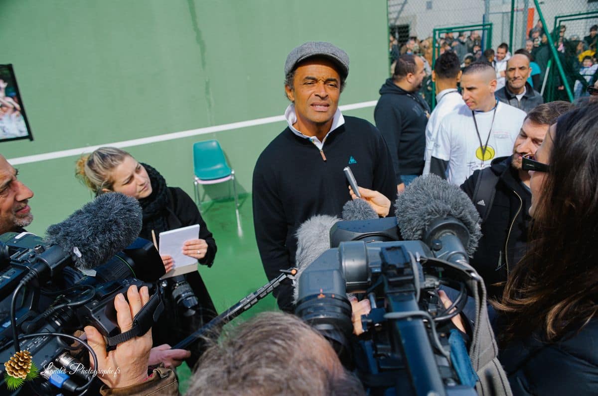 đŸ Reportage Officiel pour la Ville de Pessac : Inauguration de "FĂȘte le Mur" avec Yannick Noah Inauguration FĂȘte le Mur Ă Pessac