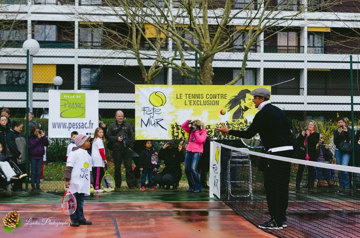 đŸ Reportage Officiel pour la Ville de Pessac : Inauguration de "FĂȘte le Mur" avec Yannick Noah Inauguration FĂȘte le Mur Ă Pessac