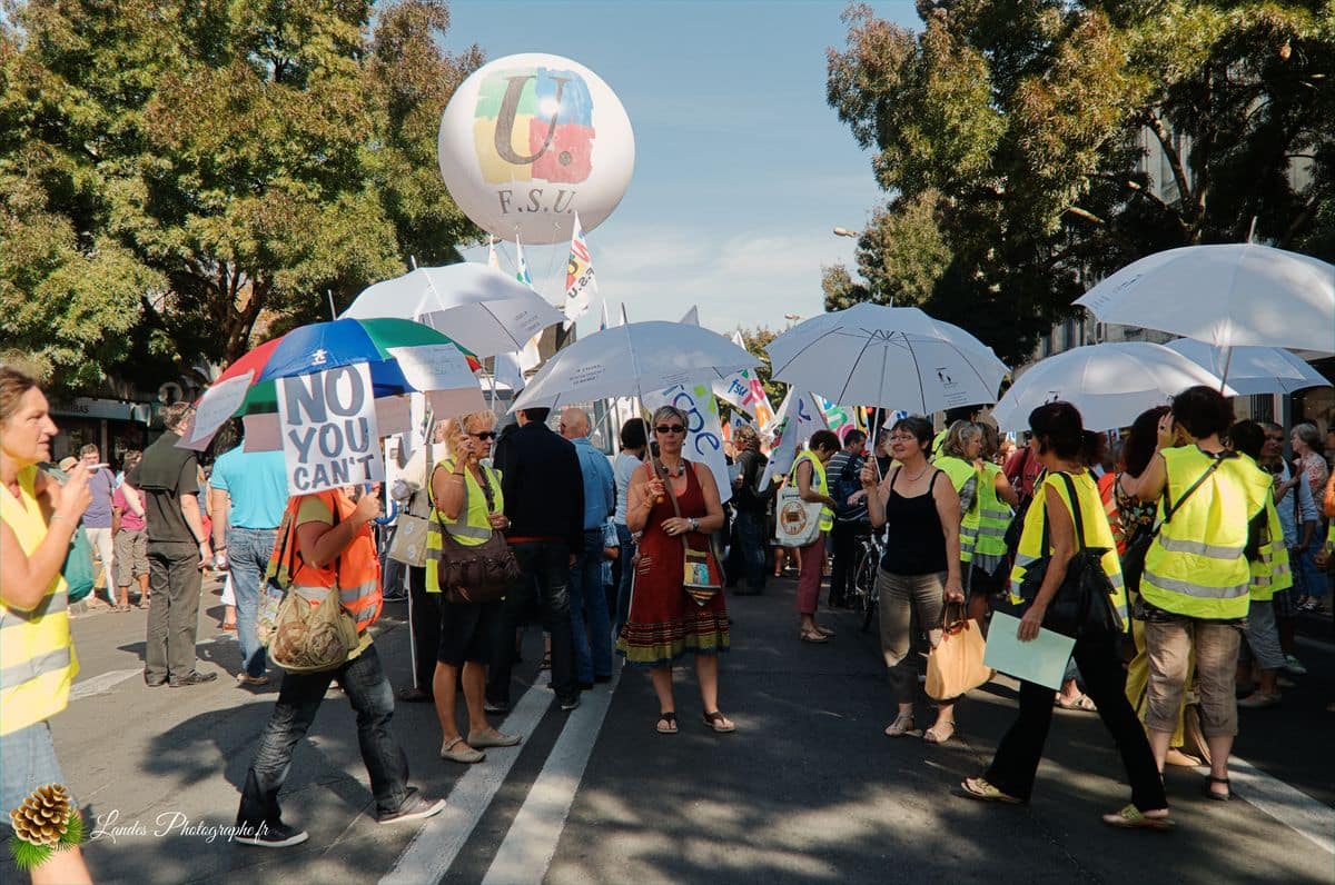 📢 Reportage pour Corbis/Getty Images : Journée d’Action de l’Enseignement à Bordeaux Journée d’action de l’enseignement