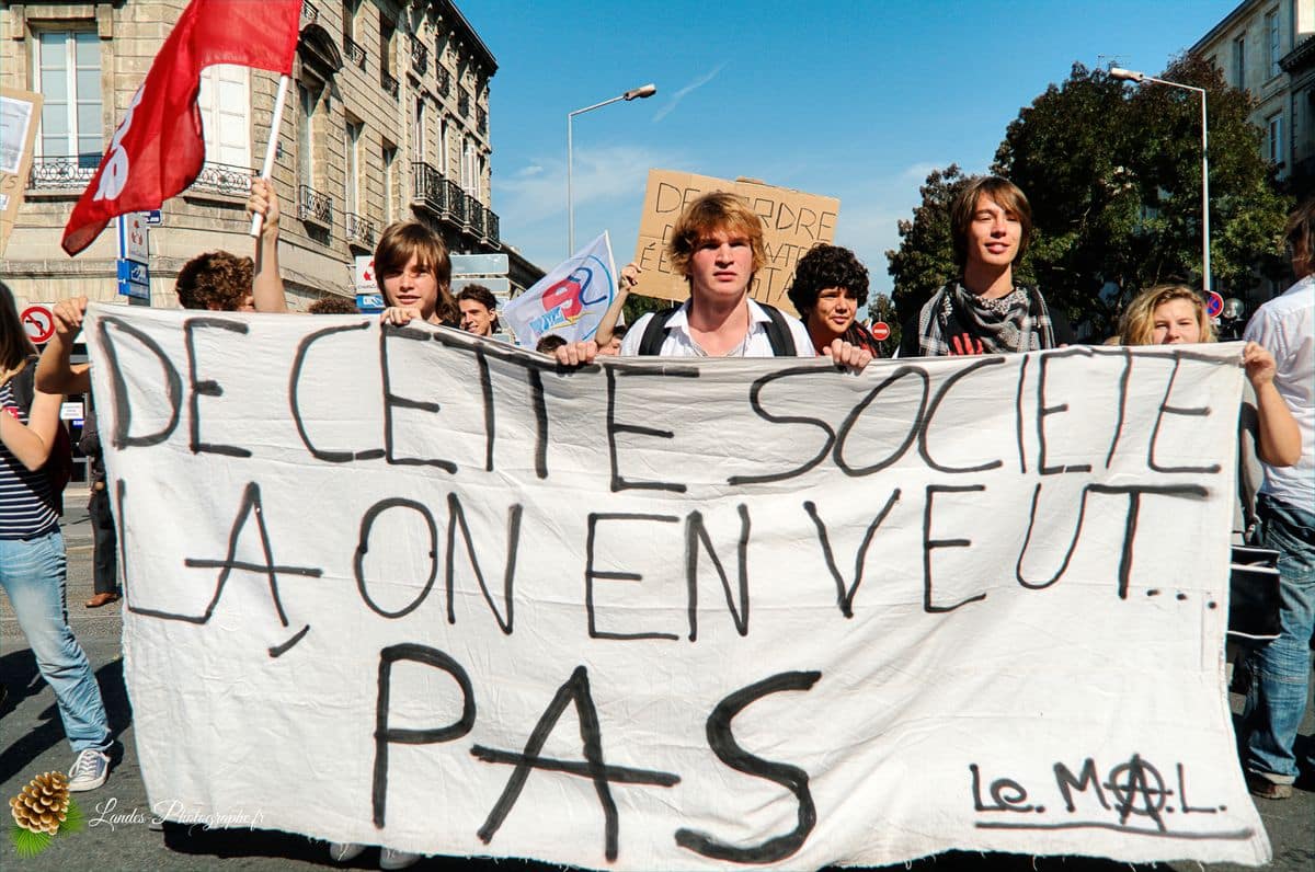 📢 Reportage pour Corbis/Getty Images : Journée d’Action de l’Enseignement à Bordeaux Journée d’action de l’enseignement