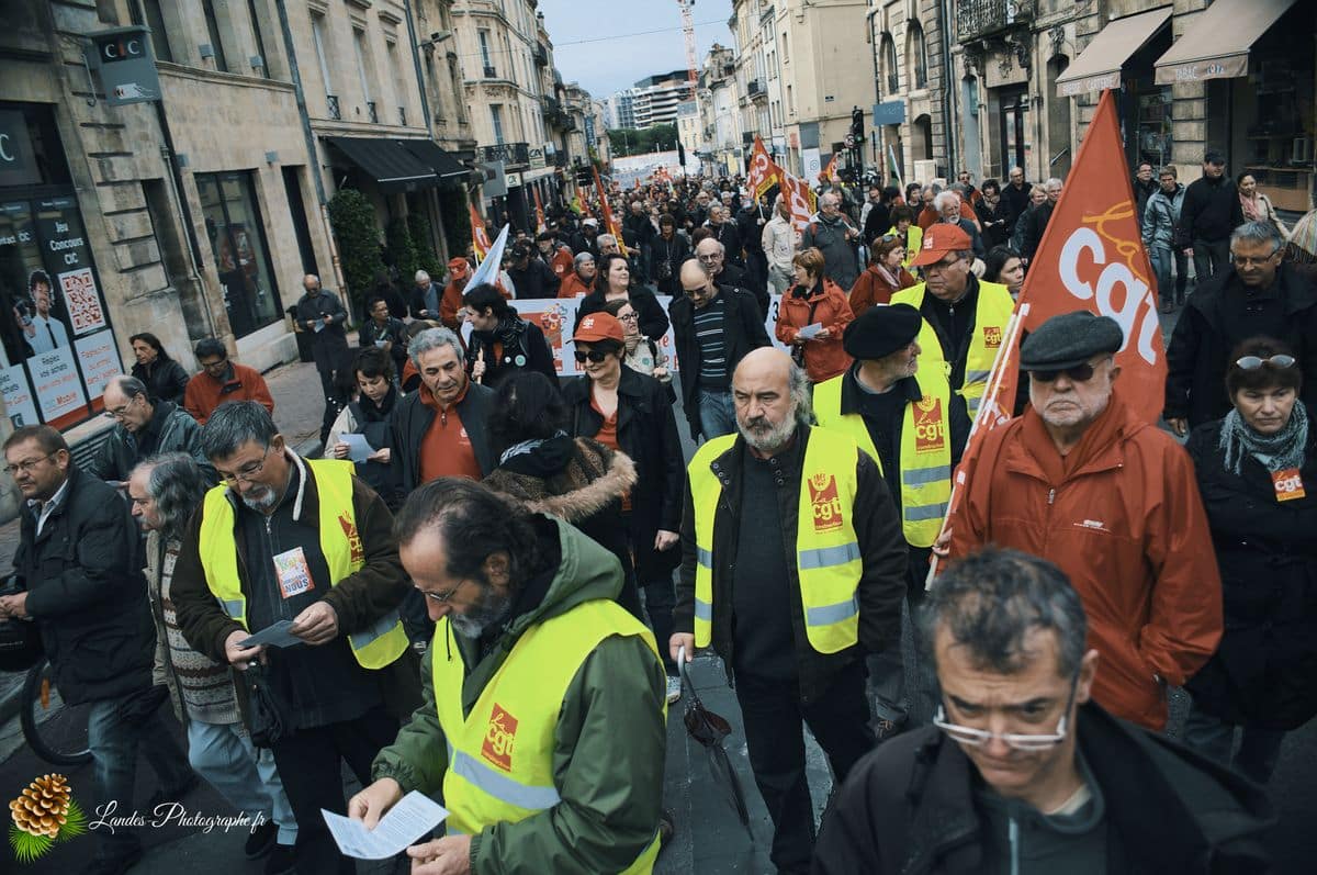 📰 Reportage pour Corbis-Images : Couverture de la Manifestation du 1er Mai 2013 à Bordeaux Manifestation du 1er Mai 2013 à Bordeaux