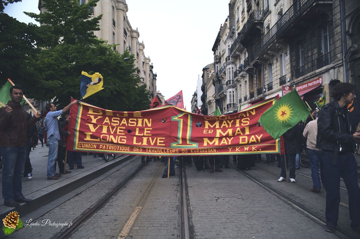📰 Reportage pour Corbis-Images : Couverture de la Manifestation du 1er Mai 2013 à Bordeaux Manifestation du 1er Mai 2013 à Bordeaux