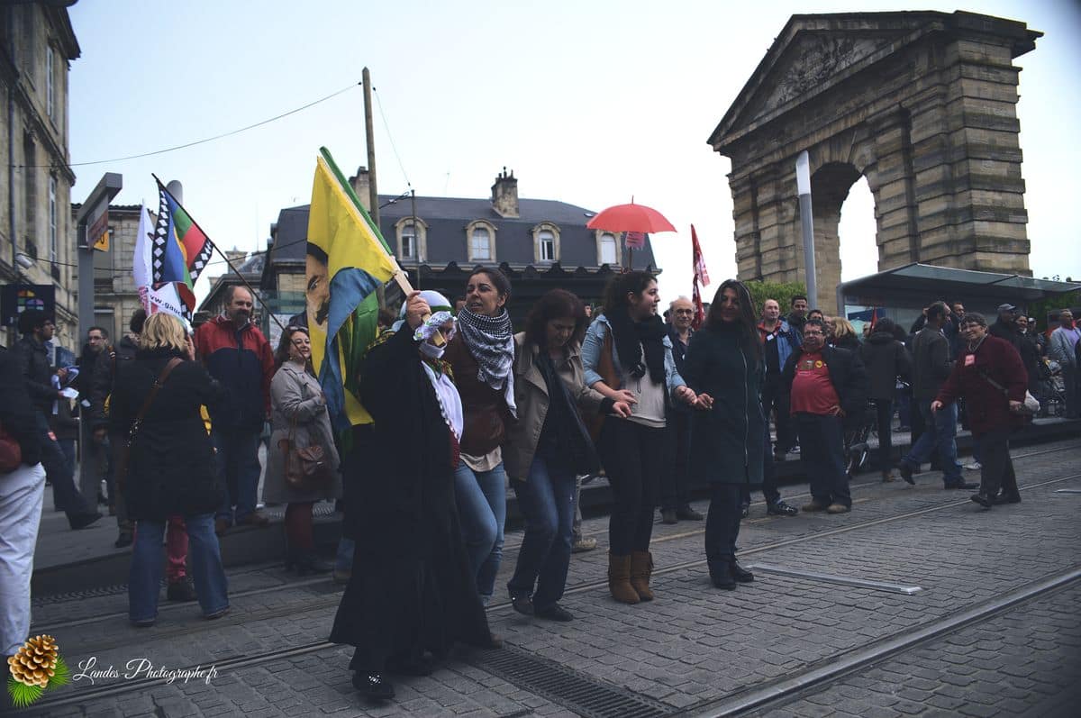 📰 Reportage pour Corbis-Images : Couverture de la Manifestation du 1er Mai 2013 à Bordeaux Manifestation du 1er Mai 2013 à Bordeaux