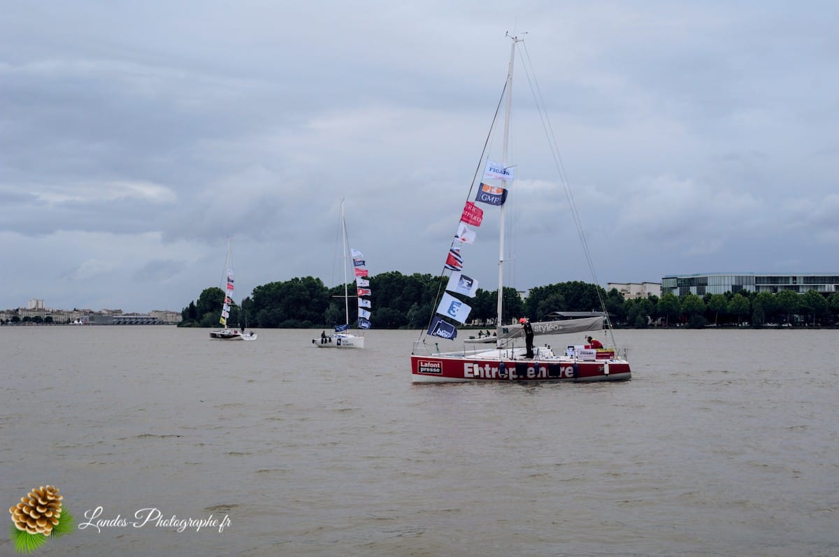 ⛵ Solitaire du Figaro - Eric Bompard : L'Arrivée Épique à Bordeaux Solitaire du Figaro