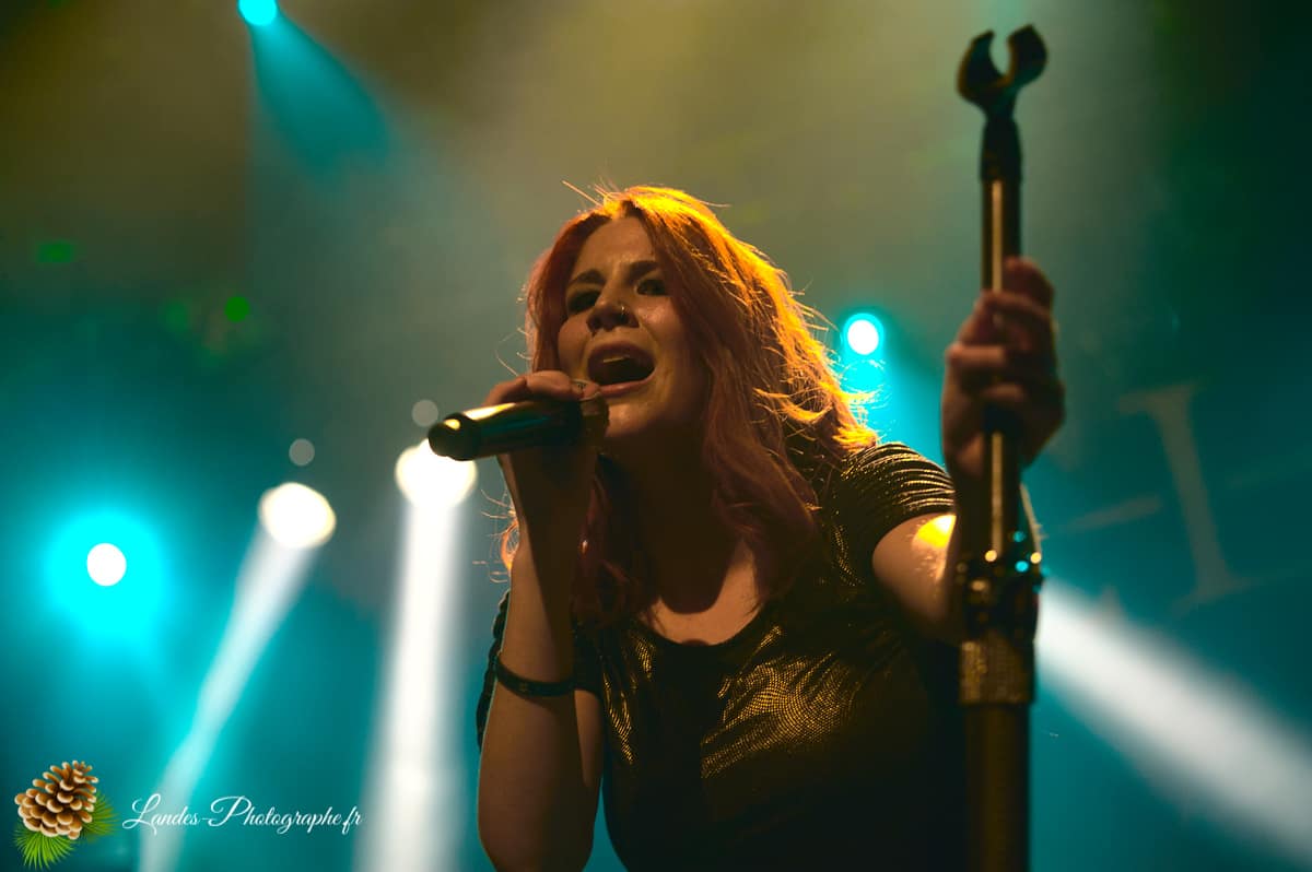 👑 Élégance et Puissance : Delain à la Rock School Barbey Delain à la Rock School Barbey de Bordeaux