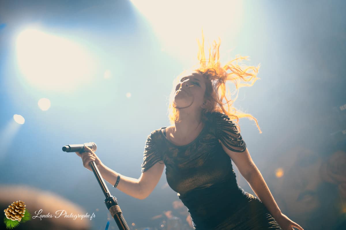 👑 Élégance et Puissance : Delain à la Rock School Barbey Delain à la Rock School Barbey de Bordeaux