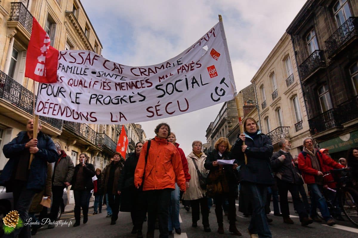 ✊ L'Instant Social : Reportage de Manifestation Générale à Bordeaux pour Corbis Manifestation générale à Bordeaux