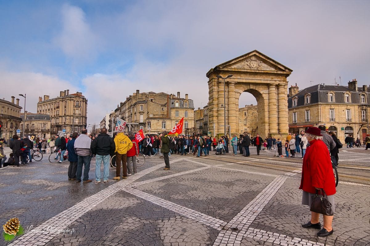 ✊ L'Instant Social : Reportage de Manifestation Générale à Bordeaux pour Corbis Manifestation générale à Bordeaux