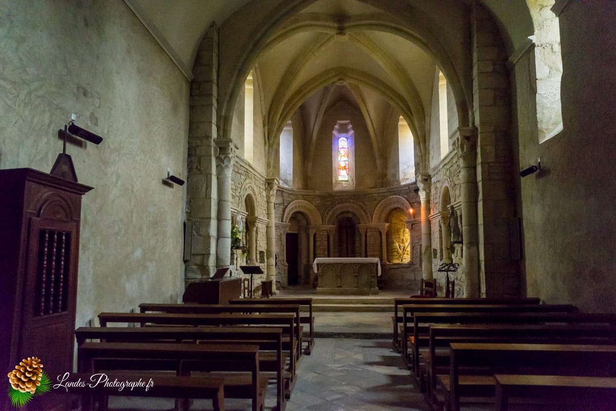 ✨ L'Église Saint-Étienne de Biarrotte : Harmonie entre Roman et Gothique Eglise Saint-Etienne à Biarrotte