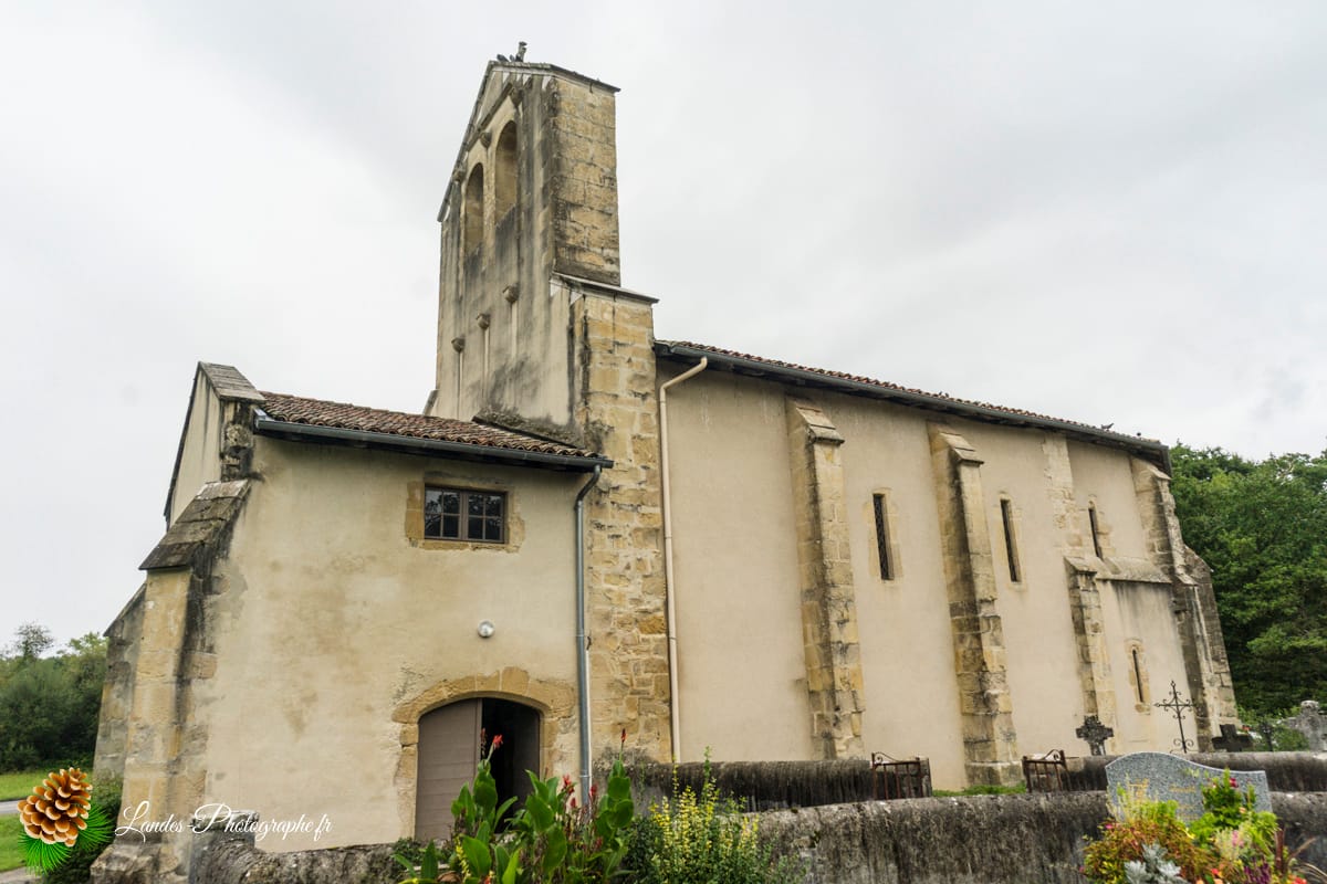 ✨ L'Église Saint-Étienne de Biarrotte : Harmonie entre Roman et Gothique Eglise Saint-Etienne à Biarrotte