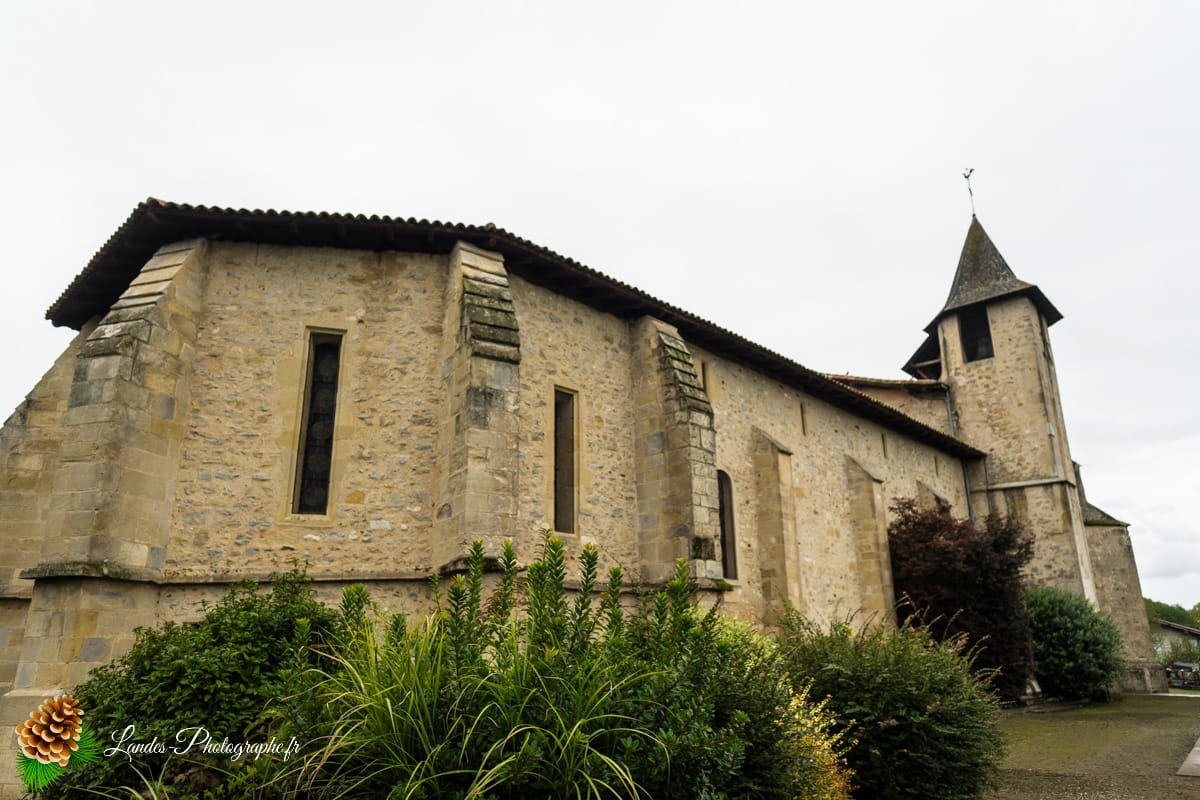 🛡️ L'Église Saint-Jean-Baptiste de Saint-Jean-de-Marsacq : Forteresse de Prière Eglise Saint-Jean-Baptiste à Saint Jean de Marsacq