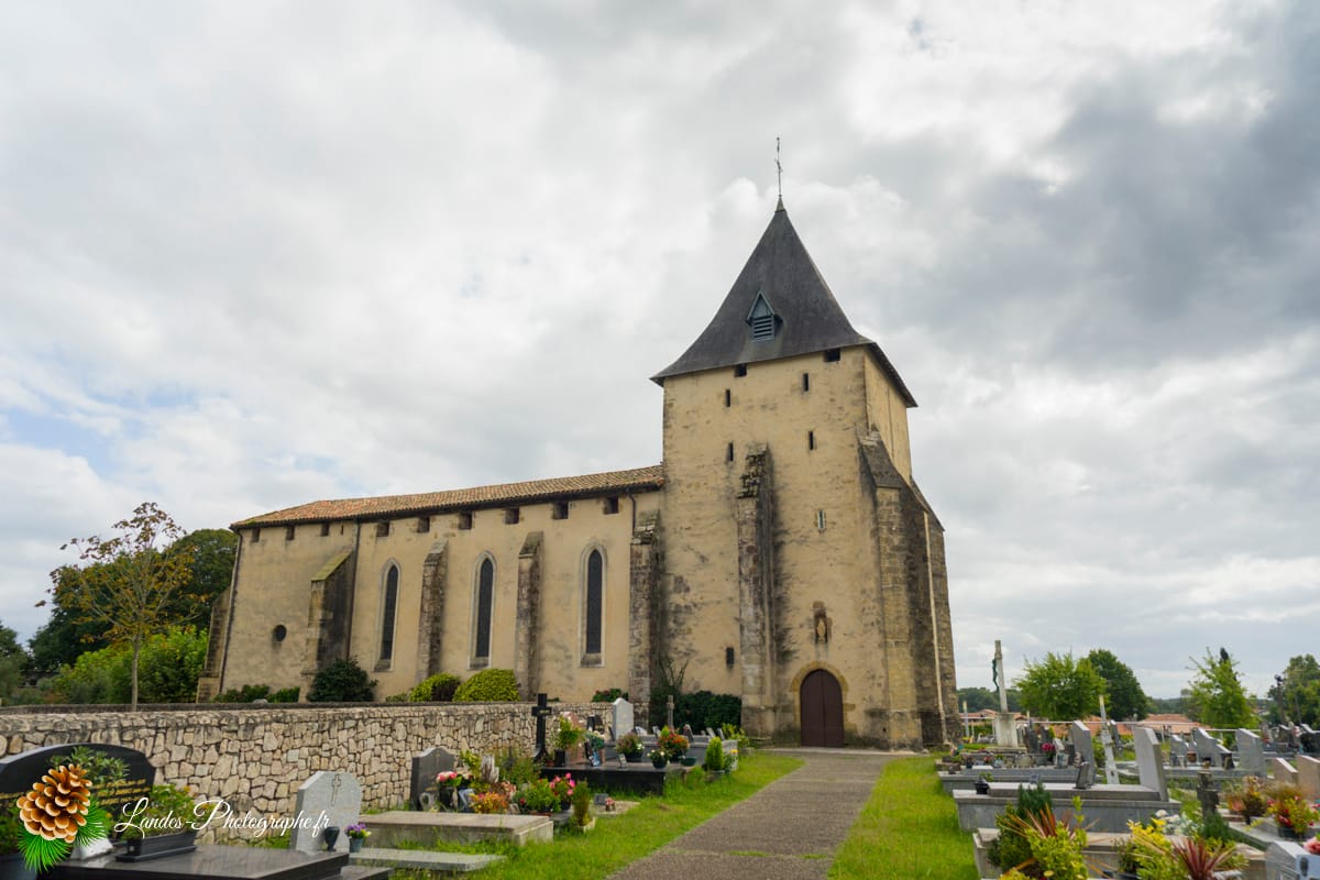 🏛️ L'Église Notre-Dame de Saubion : Sentinelle du Maremne Église Notre-Dame de Saubion