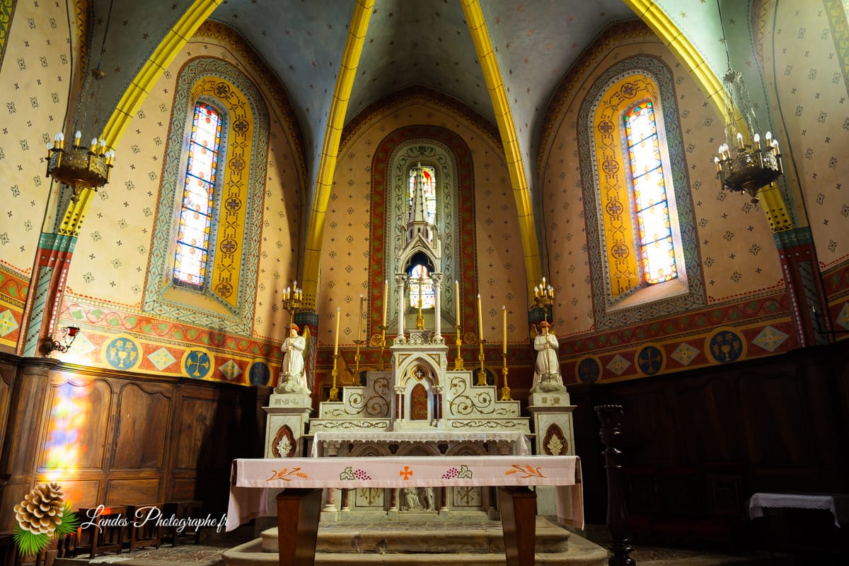 🛡️ L'Église Saint-Jean-Baptiste de Saint-Jean-de-Marsacq : Forteresse de Prière Eglise Saint-Jean-Baptiste à Saint Jean de Marsacq