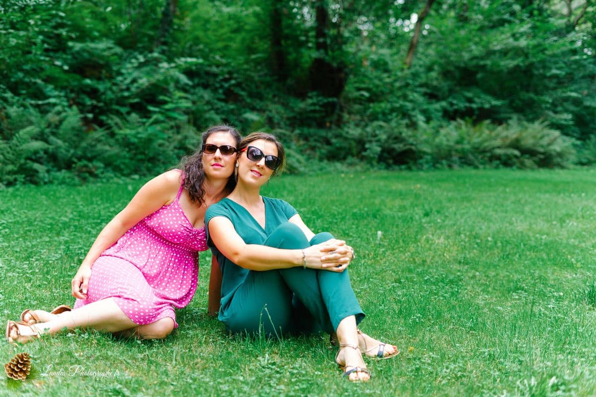 👭 Portrait de Sœurs : Mathilde et Laurence au Bois de Fontaine Mathilde et Laurence