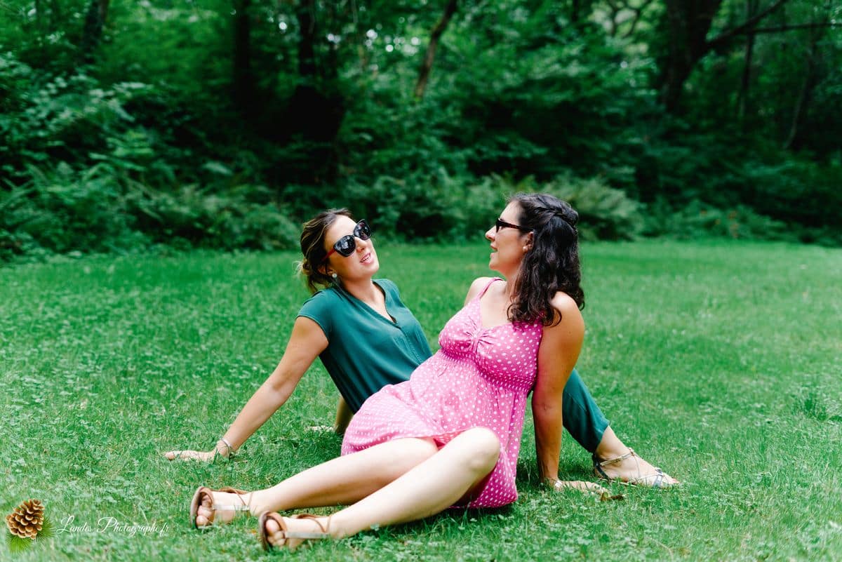 👭 Portrait de Sœurs : Mathilde et Laurence au Bois de Fontaine Mathilde et Laurence