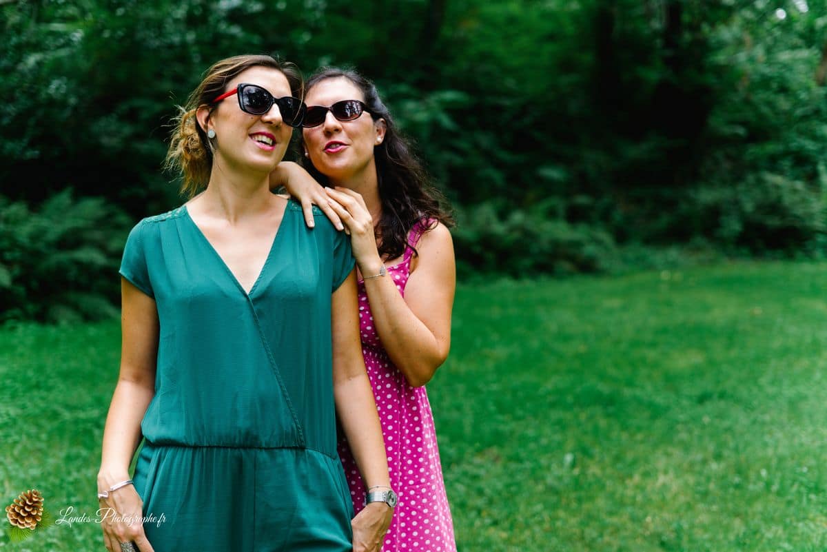 👭 Portrait de Sœurs : Mathilde et Laurence au Bois de Fontaine Mathilde et Laurence