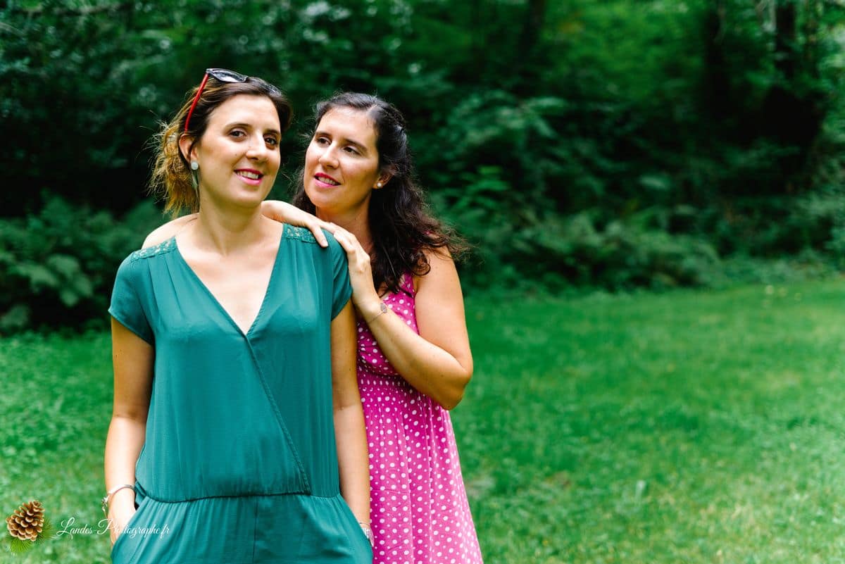 👭 Portrait de Sœurs : Mathilde et Laurence au Bois de Fontaine Mathilde et Laurence