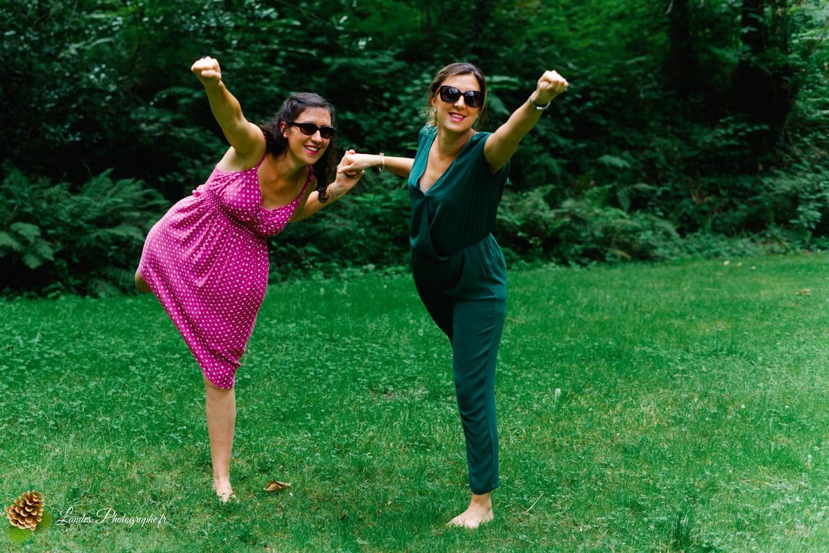 👭 Portrait de Sœurs : Mathilde et Laurence au Bois de Fontaine Mathilde et Laurence