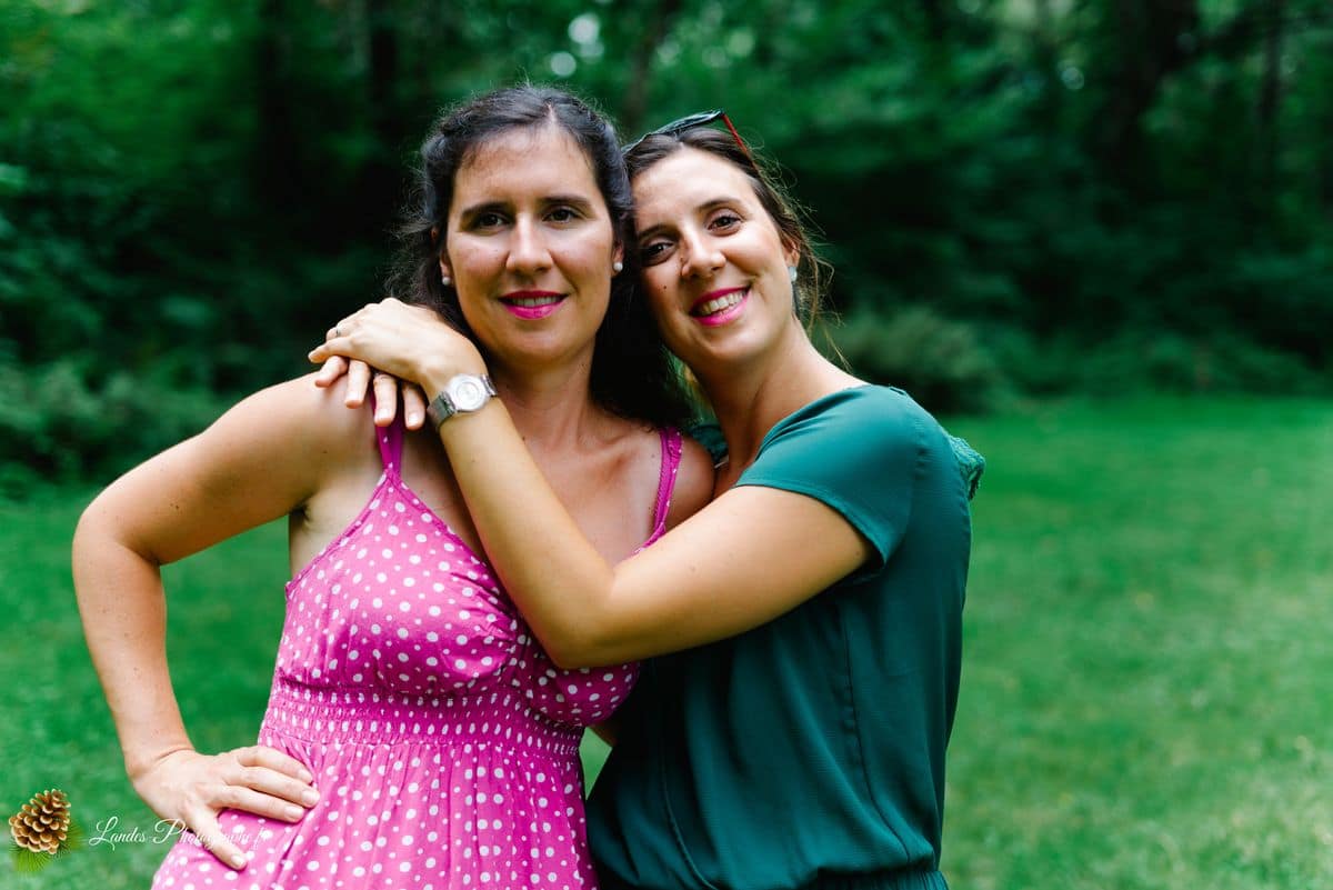 👭 Portrait de Sœurs : Mathilde et Laurence au Bois de Fontaine Mathilde et Laurence