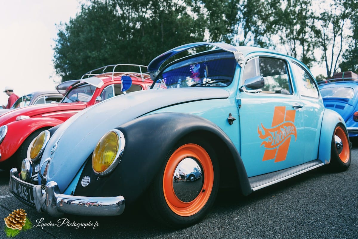 🚗 33ème Cox Troc des Landes - La Légende VW à Vieux-Boucau 33ème Cox Troc des Landes