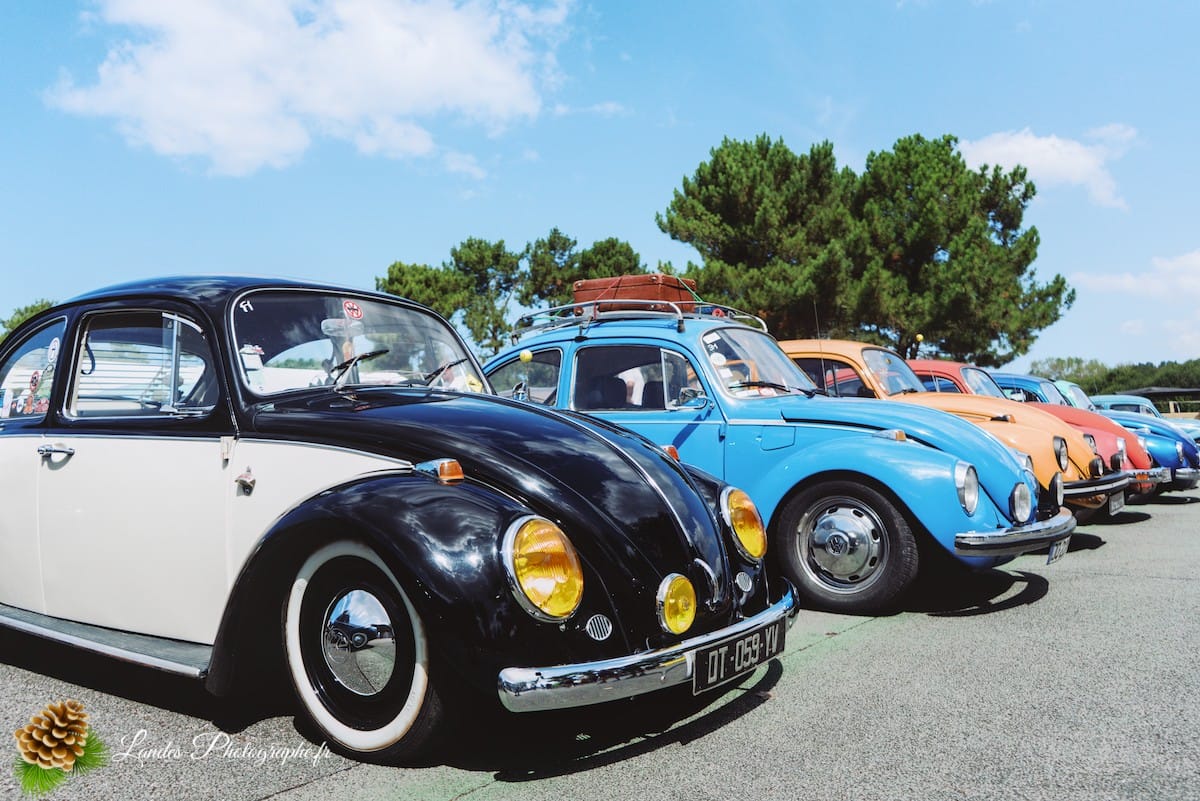 🚗 33ème Cox Troc des Landes - La Légende VW à Vieux-Boucau 33ème Cox Troc des Landes