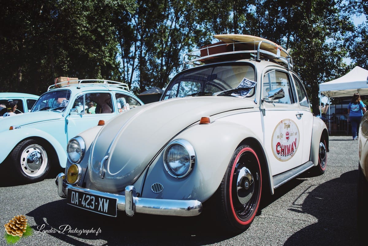 🚗 33ème Cox Troc des Landes - La Légende VW à Vieux-Boucau 33ème Cox Troc des Landes
