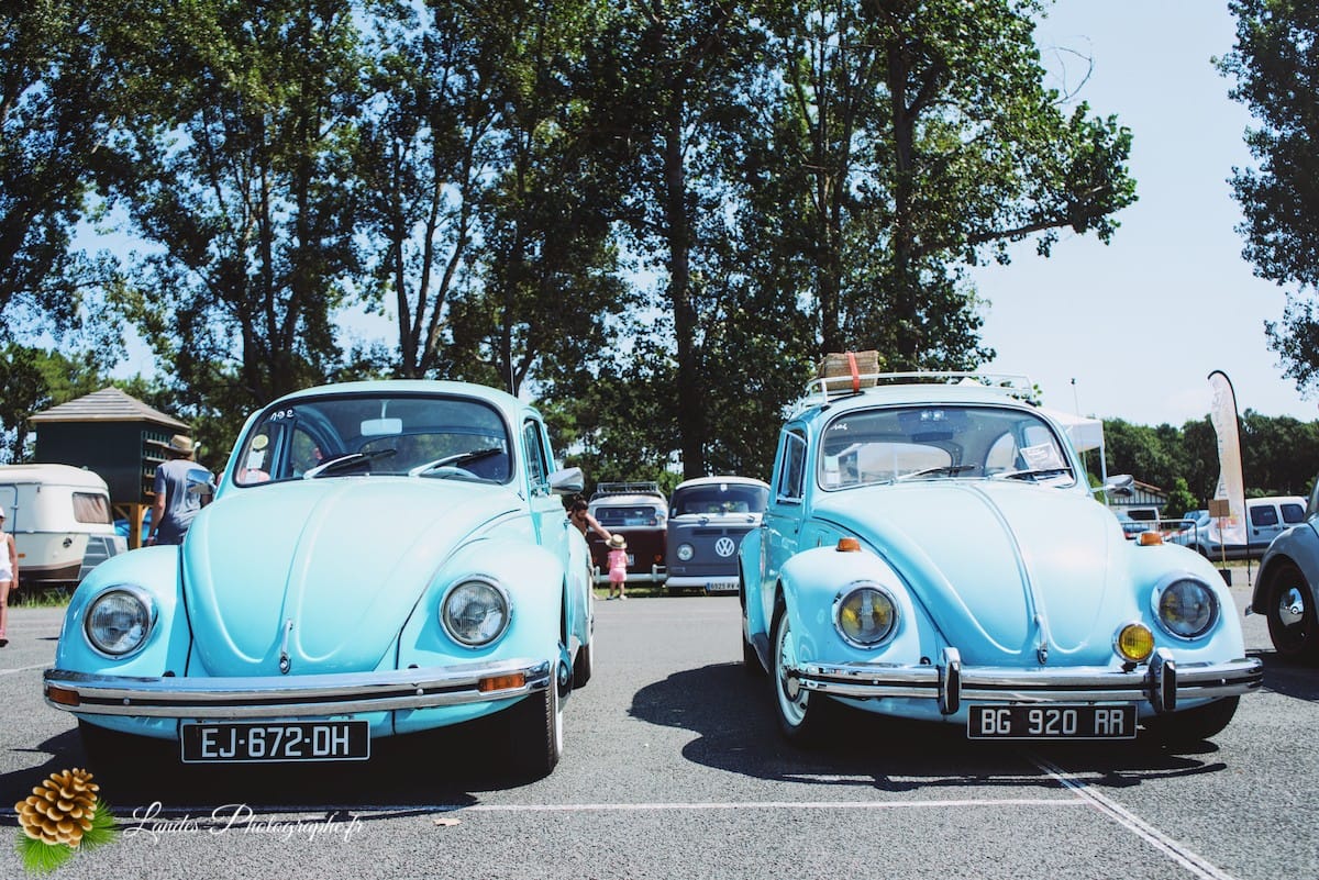 🚗 33ème Cox Troc des Landes - La Légende VW à Vieux-Boucau 33ème Cox Troc des Landes