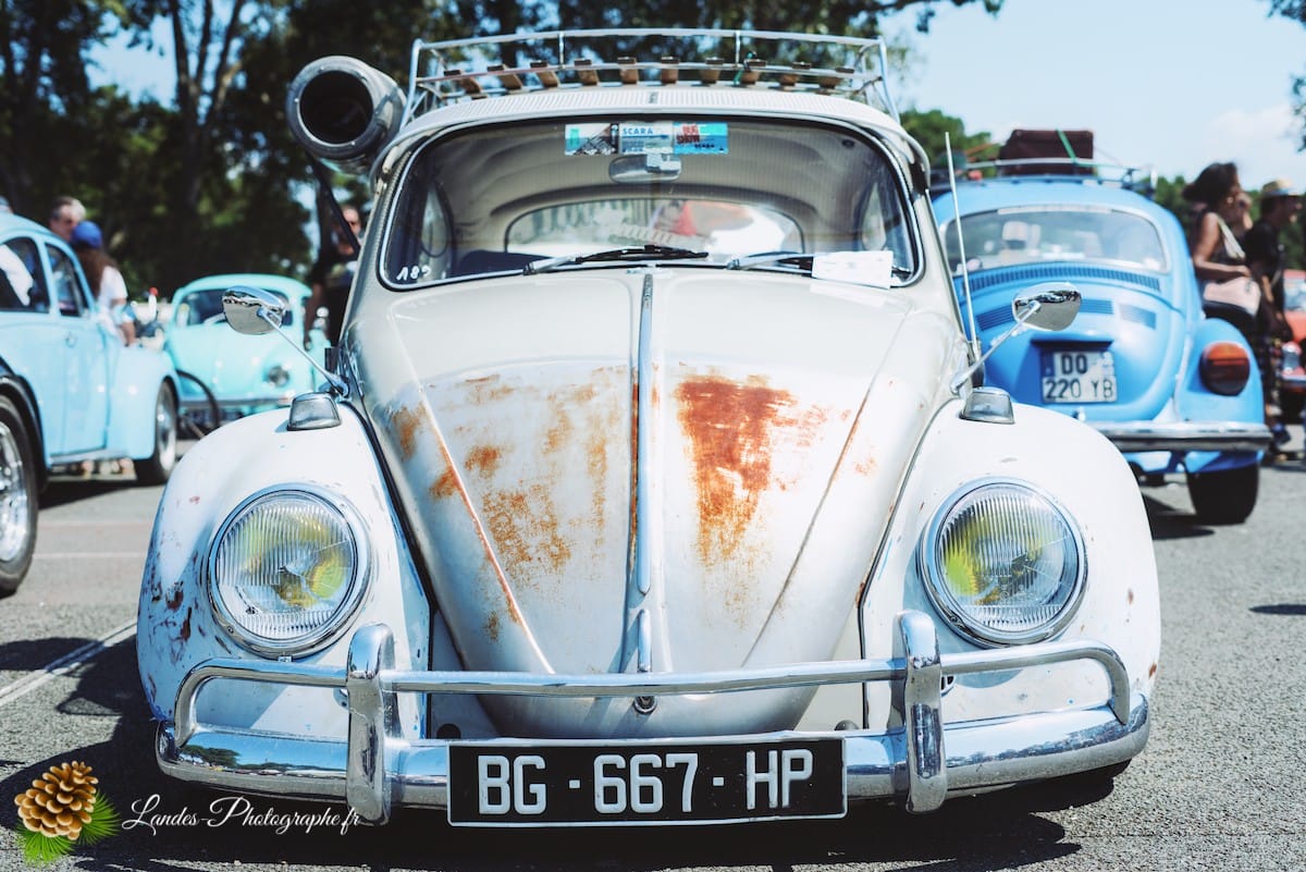 🚗 33ème Cox Troc des Landes - La Légende VW à Vieux-Boucau 33ème Cox Troc des Landes