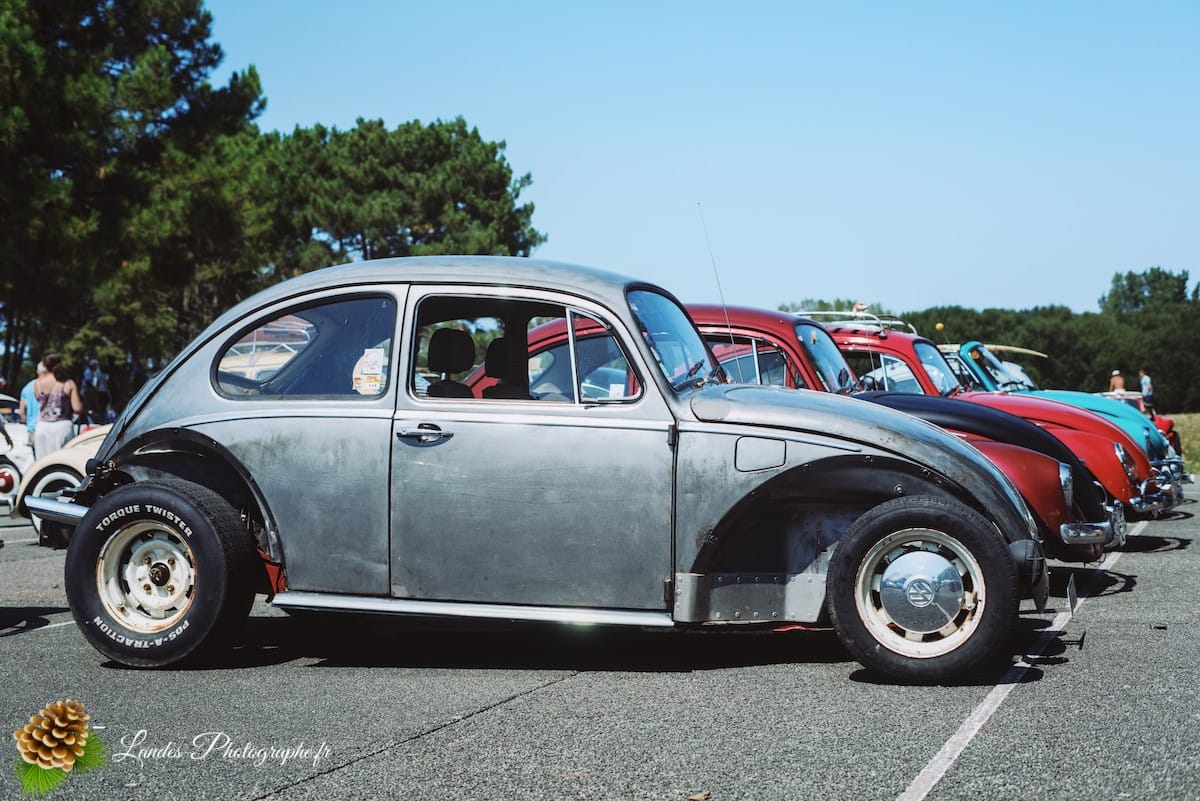 🚗 33ème Cox Troc des Landes - La Légende VW à Vieux-Boucau 33ème Cox Troc des Landes