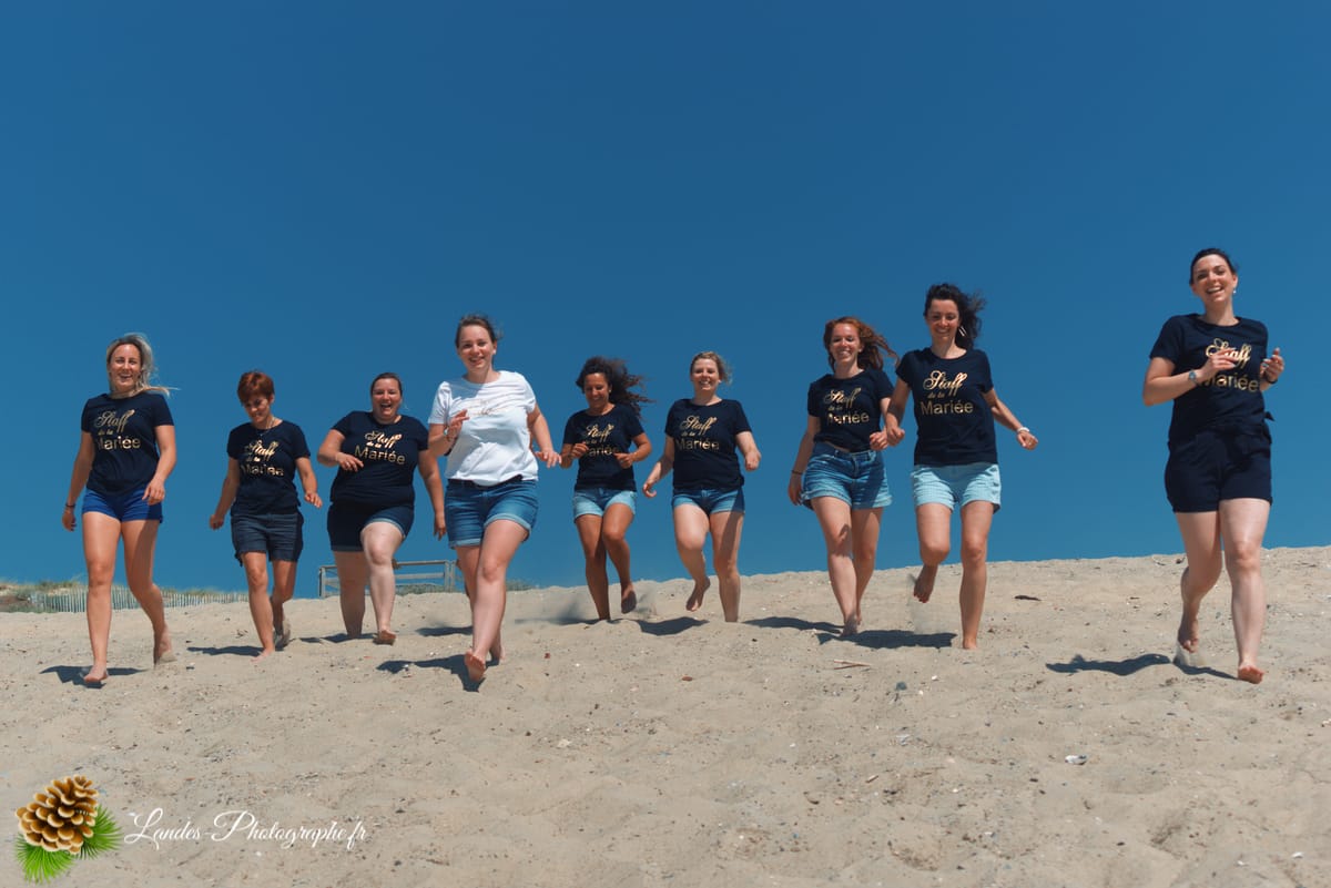 🎉 EVJF de Charlotte : L'été, le Sable et les Amies à Capbreton EVJF de Charlotte