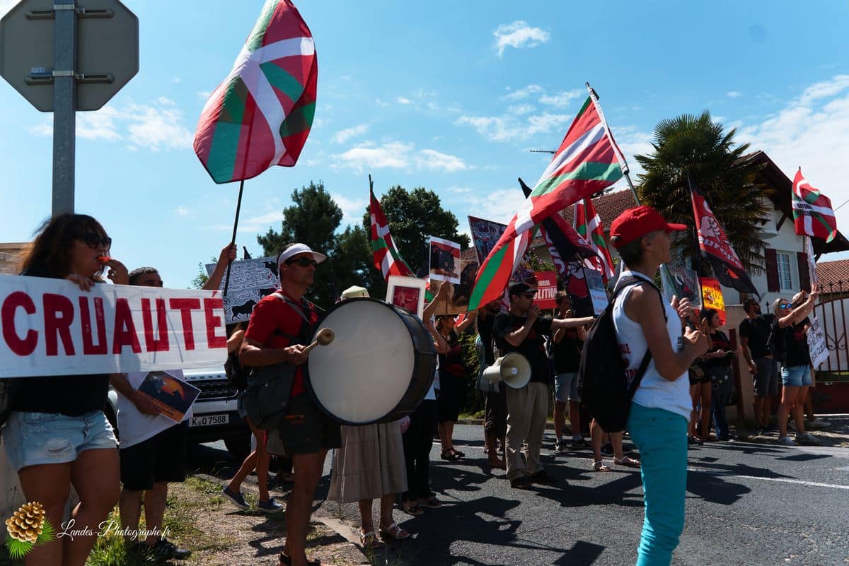 ✊ Manifestation pour l’abolition de la corrida à Saint-Vincent-de-Tyrosse Manifestation pour l’abolition de la corrida à Saint-Vincent-de-Tyrosse