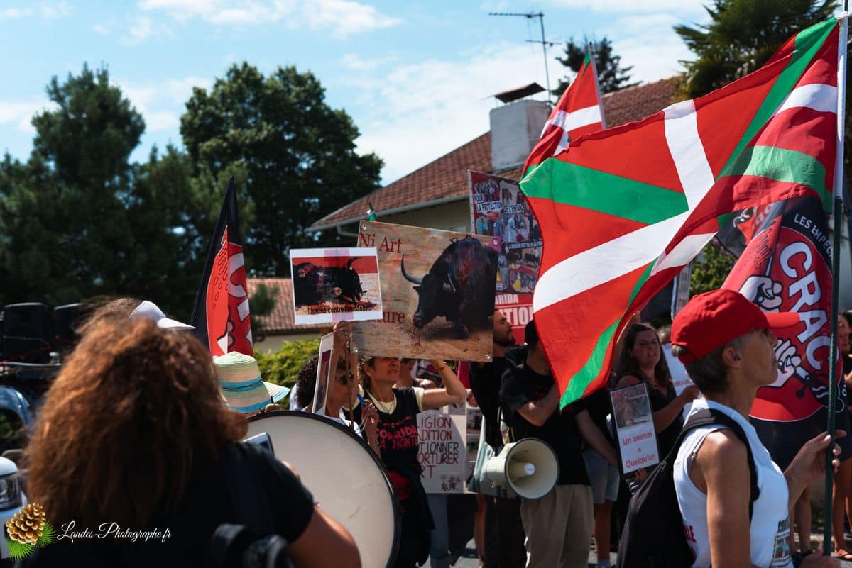 ✊ Manifestation pour l’abolition de la corrida à Saint-Vincent-de-Tyrosse Manifestation pour l’abolition de la corrida à Saint-Vincent-de-Tyrosse