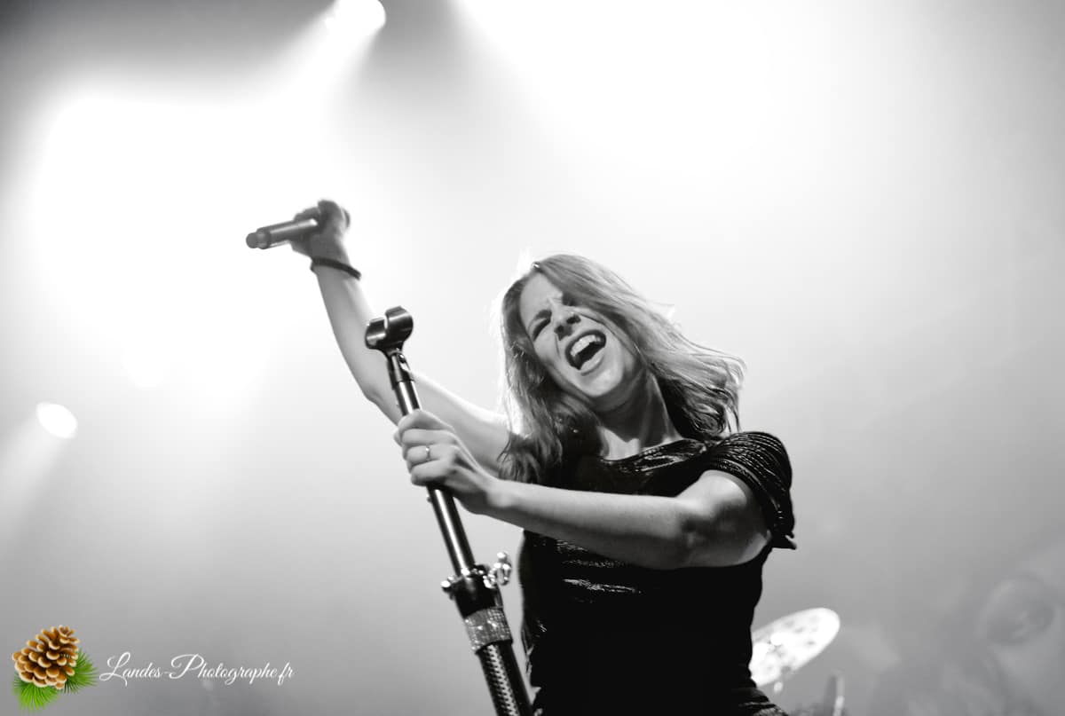 👑 Élégance et Puissance : Delain à la Rock School Barbey Delain à la Rock School Barbey de Bordeaux